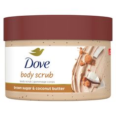 Dove Scrub Brown Sugar & Coconut Butter For Silky Smooth Skin Body Scrub Exfoliates & Restores Skin's Natural Nutrients 298ml : Amazon.co.uk: Beauty Dove Scrub, Dove Body Scrub, Smooth Skin Body, Exfoliating Body Polish, Dove Body Wash, Deep Exfoliation, Shower Scrub, Exfoliating Body Scrub, Body Polish