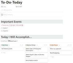 an image of a web page with the words to - do - today on it