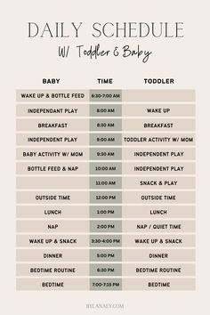 #Schedules_For_Toddlers_At_Home #Organisation #Schedule_For_1_Year #Daily_Routine_Schedule_Mom Daily Routine Schedule Mom, 6 Month Daily Schedule, Infant Routine Schedule, 3 Yo Daily Schedule, Schedule For 2 Under 2, Schedules For Toddlers At Home, Mommy Routine Daily Schedules, Schedule For 1 Year, Two Under Two Schedule