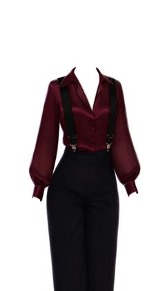 Outfits Seductive Style Women, Casual Villain Outfits, Redcore Outfits, Persian Outfits Women, Wine Red Outfit Aesthetic, Fancy Women Outfits, Dark Floral Outfit, Female Mafia Boss Outfit, Modern Vampire Outfit