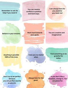 the different types of watercolors that you can use to create your own art work