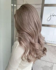 Aesthetic Haircolor, Mushroom Hair, Blonde Asian