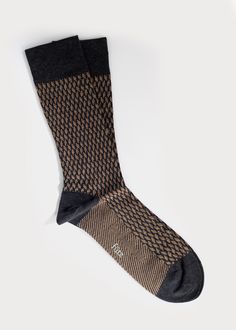 Luxe mid-calf high dress socks for men. Fabricated with the finest mercerized cotton. With a subtle jacquard pattern, the Pin & Needles men's dress sock is perfect for casual days and elegant nights. Details: Size Guide One size fits most.Recommended Men's US shoe size 7 - 12, Euro 39 - 45. Materials 65% Cotton, 34% Nylon, 1% SpandexMade in China Care Instructions Machine wash on perm press, no chlorine bleach,hang dry recommended. Luxury Socks, Mens Dress Socks, Socks For Men, Jacquard Pattern, Patterned Socks, Dress Socks, Men Winter, Mens Socks, Mid Calf