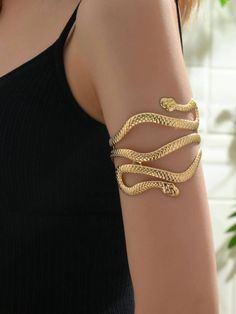 📍PRODUCT SIZE Diameter: 7.5 cm Diameter: 3 inch 📍PRODUCT FEATURES Color: Yellow Gold, Silver Gender: Women Material: Iron Type: Snake Design Arm Cuff Style: Fashionable ✈ PROCESSING TIMES All orders are shipped within 1-2 business days after order is received. 📍TRANSPORT İncludes tracking number 📞COMMUNICATION We recommend that you add your phone number in order not to encounter any problems during the delivery of the cargo.    💫 Thank you for choosing our store. Snake Inspired Fashion, Silver Arm Band, Upper Arm Cuff Bracelet, Gold Arm Cuff, Upper Arm Cuff, Arm Bangles, Gold Arm Band, Arm Cuff Bracelet, Upper Arm Cuffs