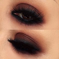 Goth Make Up, Make Up Designs, Smokey Makeup, Eye Makeup Ideas, Melt Cosmetics, Smoky Eyes, Makijaż Smokey Eye, Makeup Eye Looks, Dark Makeup