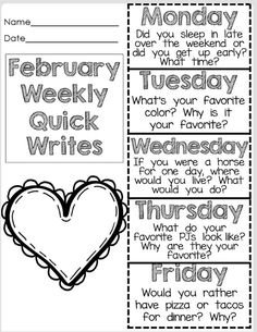 valentine's day worksheet for students to practice their writing and spelling skills