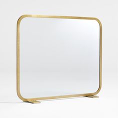 a mirror that is on top of a table