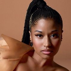 Nicki Minaj Braids, Nicki Minaj Hairstyles, Ghana Braids Hairstyles, Queen Nicki Minaj, Nikki Minaj, Onika Tanya Maraj, Nicki Minaj Photos, African Hair Braiding, Queen Of Rap