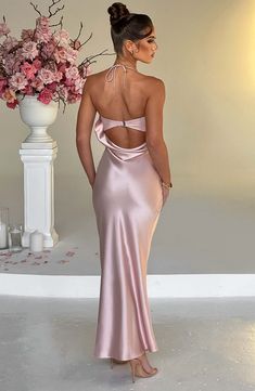 Kali Maxi Dress - Blush – BABYBOO Midi Dress Wedding Guest, Dresses Flowy, Maxi Dress Sale, Sparkle Dress, Dresses By Length, Feminine Design, Glam Dresses, Formal Dresses Prom, Date Nights