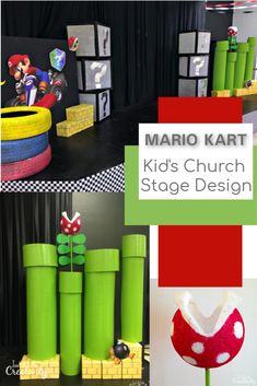 mario kart's church stage design