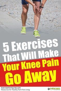 5 #exercises that will make your #kneepain go away Fitness Before After, Sciatic Nerve Pain