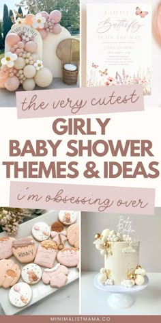 baby shower themes and ideas with text overlay