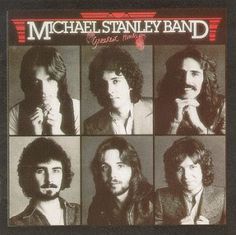 the cover art for michael stanley band's greatest hits album, which features six pictures of