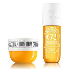 Together, Brazilian Bum Bum Cream and Brazilian Crush Cheirosa 62 Perfume Mist are a blend of the best summer you ever had and the best summer you’re about to have. Packaging may vary.* - Brazilian Icons Duo - Online Exclusive - Sol de Janeiro Brazilian Bum Bum Cream, Bum Bum Cream, Effective Skin Care Products, Body Mist, Body Skin, Makeup Skin Care, Smell Good, Body Skin Care, Body Spray