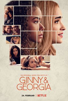 the movie poster for ginny and georgia