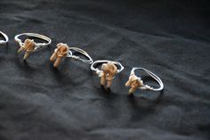 Silver Rings Simple, Animal Bones, Foot Jewelry, Crystal Earrings, Rings Statement, Animals Wild, Deer