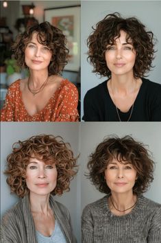 25 Charming Jaw-Length Curly Bob Hairstyles – StyleBliss Medium Womens Haircuts, Haircuts Wavy, Long Curly Bob