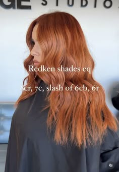 Copper Vs Red Hair, Ginger Redken Formula, Redken Shades Eq Formulas Copper Blonde, Redken Shades Eq Formulas Ginger, Red Hair Level Chart, Cooper Shades Eq Formula, Redken Golden Copper Formula, Ginger Copper Hair Formula, Copper Redken Shades Eq Formulas