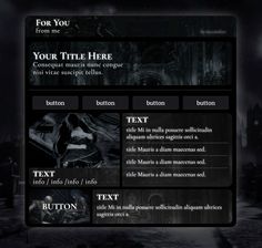 Carrd Templates Free, Discord Bio Ideas, Carrd Aesthetic, Carrd Inspo Template, Rentry Template, Discord Bio, Dark Site, Carrd Inspiration