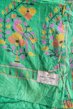 Vintage Silk Saris 5 Metres Long - 017