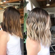 Blonde Ombre Short Hair, Ombre Short Hair, Short Brunette, Brown To Blonde Ombre, Brown Ombre Hair, Brunette Balayage, Balayage Blonde, Hair Ombre