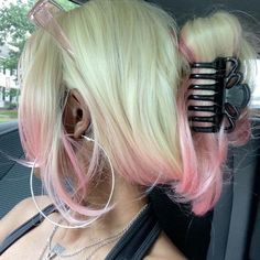 Pink And Blonde Hair, Dyed Hair Inspiration, Dye My Hair, Hair Dye Colors, Hair Reference, Hair Inspiration Color, Hair Inspo Color, Dream Hair