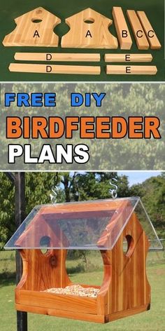 the free diy bird feeder plans