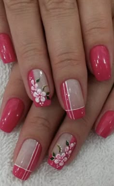 Manicure Nail Designs, Gel Nail Art Designs, Finger Nail Art, Trendy Nail Art Designs, Fancy Nails Designs, Pedicure Manicure, Trendy Nail Art, White Nail