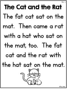 the cat and the rat worksheet