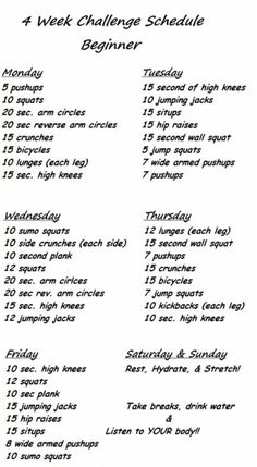 the workout plan for women is shown in black and white