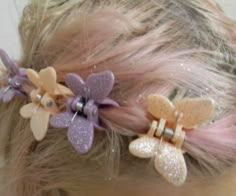 Fluffy Wig, Ombre Weave, The Hunting Party, Audrey Kitching, Hair Clips 90s, Flowers In Her Hair, Peinados Fáciles Para Cabello Corto, Brazilian Body Wave, Butterfly Clips