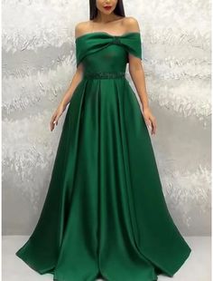 A-Line Evening Gown Elegant Dress Formal Sweep / Brush Train Christmas Red Green Dress Short Sleeve Off Shoulder Satin with Bow(s) Pleats 2024 Fitted Green Maxi Dress For Holiday, A-line Dress For Christmas Banquet, Festive Green Evening Dress For Prom, Winter Prom Maxi Length Dress, Sleeveless Winter Prom Dress, Winter Sleeveless Dress For Prom, Winter Banquet Floor-length Maxi Dress, Green Maxi Evening Dress For Winter, Winter Floor-length Maxi Dress For Banquet