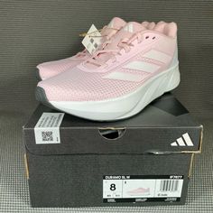 Adidas Duramo Sl W Running Trainer Athletic Shoe If7877 Condition: New With Box Gender: Women’s Color: Pink Size: Us 8 Please Note That The Colors May Appear Different Than They Actually Are Due To Differences In Electronics And Monitor/Screen Setup. Comes From A Smoke And Pet Free Home! See Pictures For Details. Pair In The Photo Is The Exact Pair That You Are Purchasing. Let Me Know If You Have Any Questions. Sku: S523 Adidas Running Shoes Women, Adidas Shoes Women, Pink Running Shoes, Shoe Women, Adidas Running Shoes, Running Trainers, Sport Shoes Women, Athletic Shoe, Pink Sports