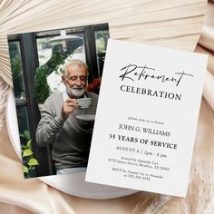 Simple Modern Photo Retirement Invitation Retirement Invitation Ideas, Retirement Pictures, Picture Invitations, Retirement Invitation, Retirement Invitations, Retirement Party Invitations, Retirement Party