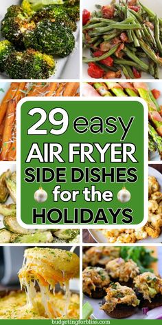 29 easy air fryer side dishes for the holidays