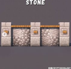 an image of a stone wall in the middle of a game with text overlaying it