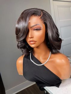 360 Wig, Curly Lace Front Wigs, Lace Silk, Short Hair Color, Lace Closure Wig, Closure Wig, Side Part, Hair Photo