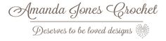 the logo for amanda jones crochet