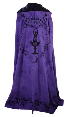 REVERSIBLE MEDIUM PURPLE MOON GODDESS COTTON CLOAK - Wicca Pagan ... www.pinterest.com600 × 1000Search by image Sold by Plus Size Hoodie, Witchy Fashion, All Things Purple, Hoodie Coat, Witchy Woman, Medium Purple, Unique Designers, Hooded Coat