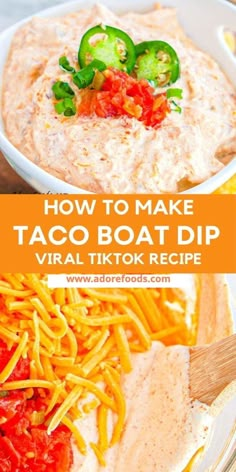 Make the taco boat dip recipe that's taking TikTok by storm, and become the hero of your next party! This easy cold dip is ready in just 10 minutes, and we've got all the tips you need to make it perfect every time. 😋 Ranch Rotel Dip, Cream Cheese And Rotel Dip, Taco Boat Dip, Quick Taco Dip, Cold Rotel Dip, Easy Pool Side Dips, Boat Dip Southern Living, Cottage Cheese Rotel Taco Dip, Tik Tok Boat Dip