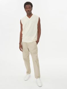 Most popular layer in any season, a classic plain knitted and sleeveless V-neck vest suits any other outfit. Try matching it with pants and with your favorite tee for a casual look. *Product color may vary due to lighting. Please refer to the simple studio shots for the most accurate color. Vneck Outfit, Mens Cashmere, Vest White, Suit Vest, Mens Vest, Other Outfits, Mens Casual Outfits, Party Outfit, Casual Looks