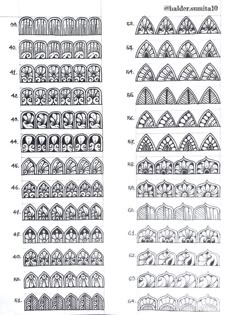 an image of architectural drawings with numbers and shapes on it's side, showing the details