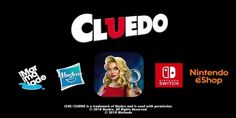 an advertisement for nintendo and nintendo switch games with the name cluedo on it's back