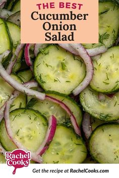 the best cucumber onion salad recipe