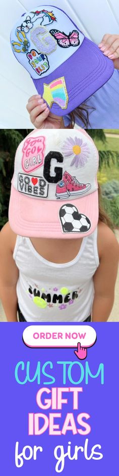 Custom Trucker Hat for Girls Monogram Hat for Kids Patch Hat Personalized Cap With Initial Hat for Women Custom Gift for Kids Birthday Gift - Etsy Playful White Trucker Hat For Spring, Fun Adjustable Baseball Cap With Embroidered Patch, Personalized Summer Trucker Hat, Adjustable White Hat With Patches, White Patches Hat For Summer, Personalized Fun Summer Trucker Hat, Personalized Casual Trucker Hat For Summer, Trendy Baseball Cap With Patches, Trendy Snapback Hat With Letter Patch