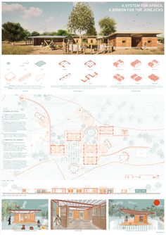 an info sheet showing the various types of buildings and how they are used to build them