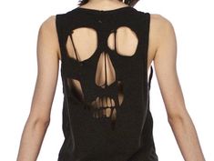 📦HANDMADE TO ORDER, allow 1-7 days to be made then shipped Light and airy! Just perfect for the summer heat, or as a gym top! A highly precision-cut skull is made at the back of the garment. For Halloween, everyday wear, and makes for a unique and modern piece for any occasion. Specs: 100% cotton soft and comfortable features a seamless body Unisex sizing refers to a garment that can be worn by a man or a women. Unisex garments are sized based on men's measurements. For example, a woman that ty Alt Diy, Unisex Garments, Pixie Outfit, Mens Measurements, Halloween Everyday, Burning Man Outfits, Outfits Hombre, Swag Art, Baby Boom