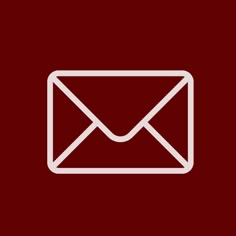 an email envelope icon on a dark red background with white lines in the bottom right corner