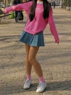 Girly Outfits Aesthetic Korean, Soft Girl Pink Outfits, Girly Pop Aesthetic Outfits, Soft Core Clothes, Moda Soft Girl, Cute Pink Aesthetic Outfits, Softie Outfits Aesthetic, Pink Aesthetic Outfits Vintage, Soft Girl Fall Outfits