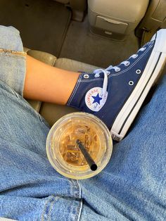 Navy Converse High Tops, Navy Converse, Converse Aesthetic, Converse Outfit, Blue Converse, Outfits With Converse, Hype Shoes, Shoe Inspo, Aesthetic Shoes